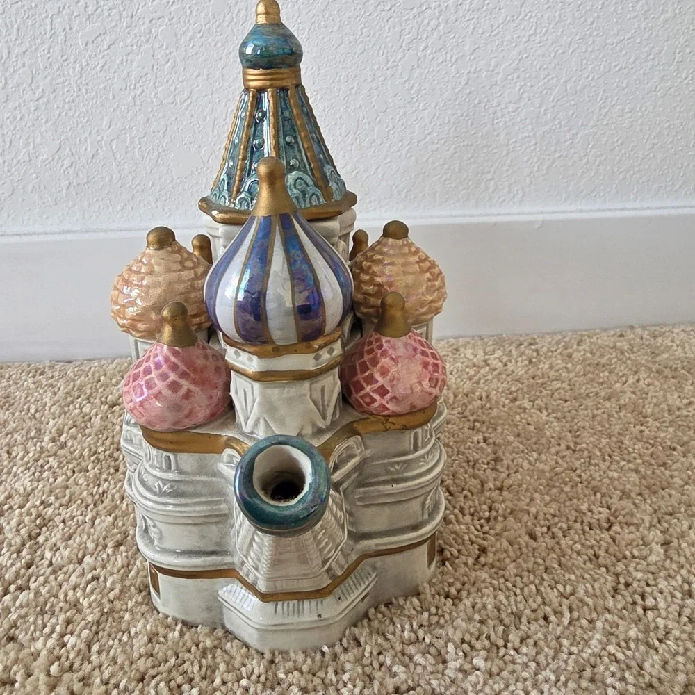 Fitz and Floyd St. Basil's Cathedral Teapot Limited Edition 1994 Moscow Russia